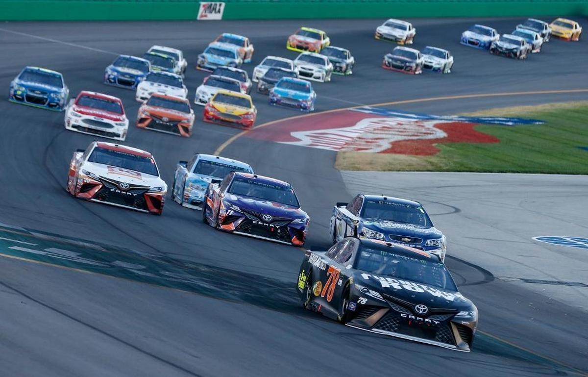 Martin Truex Jr., driver of the No. 78 Furniture Row/Denver Mattress Toyota, led 162 of 274 laps in a dominating victory in the 2017 Quaker State 400 at Kentucky Speedway.