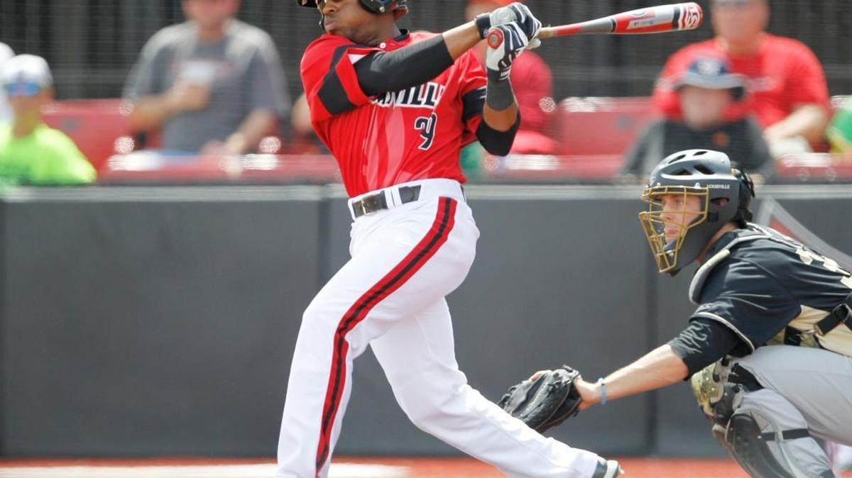 Devin Hairston is batting .361 with six doubles and 13 RBI and 12 runs scored for Louisville this season.