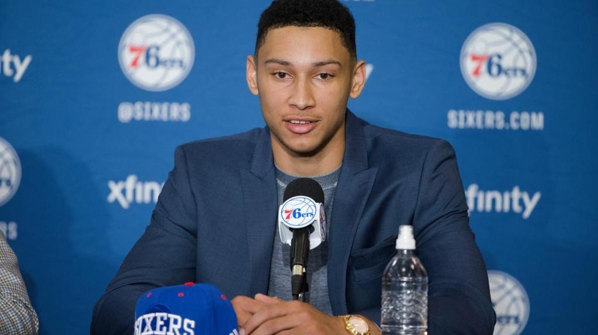 Top pick Ben Simmons played for LSU but was born in Australia.