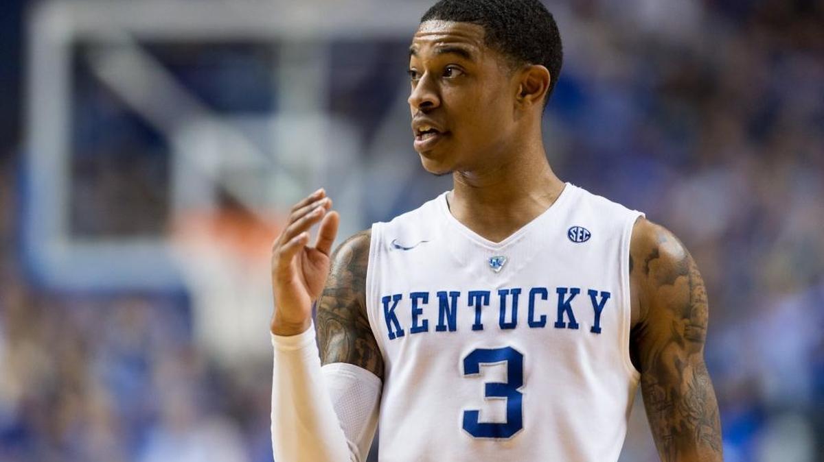 Kentucky’s Tyler Ulis finished the with 21 points in Kentucky’s win against Louisville on Saturday, Dec. 26, 2015, in Rupp Arena in Lexington.