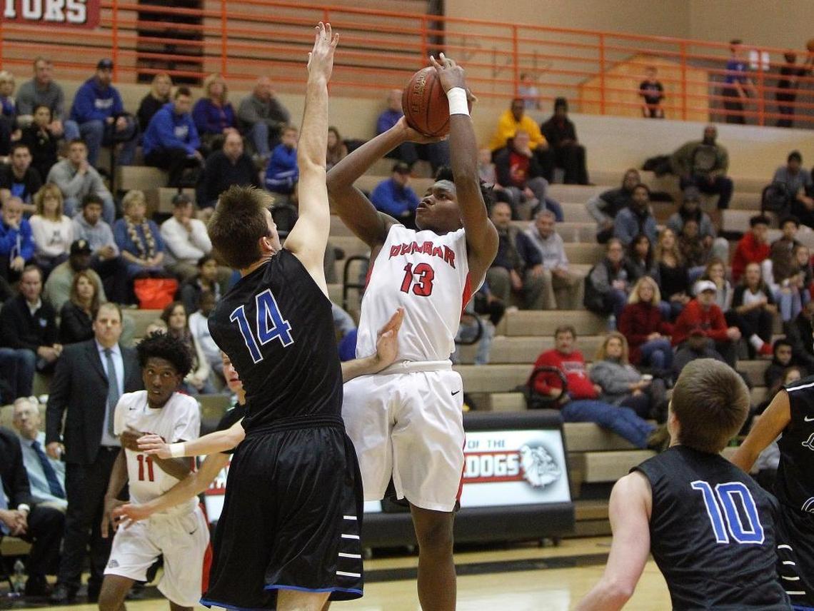 Taveion Hollingsworth was in open gym with former Paul Laurence Dunbar basketball player Star Ifeacho (13) last April 26 when Ifeacho collapsed and then died from cardiomyopathy. The experience “just told me everyday is not promised,” Hollingsworth says.