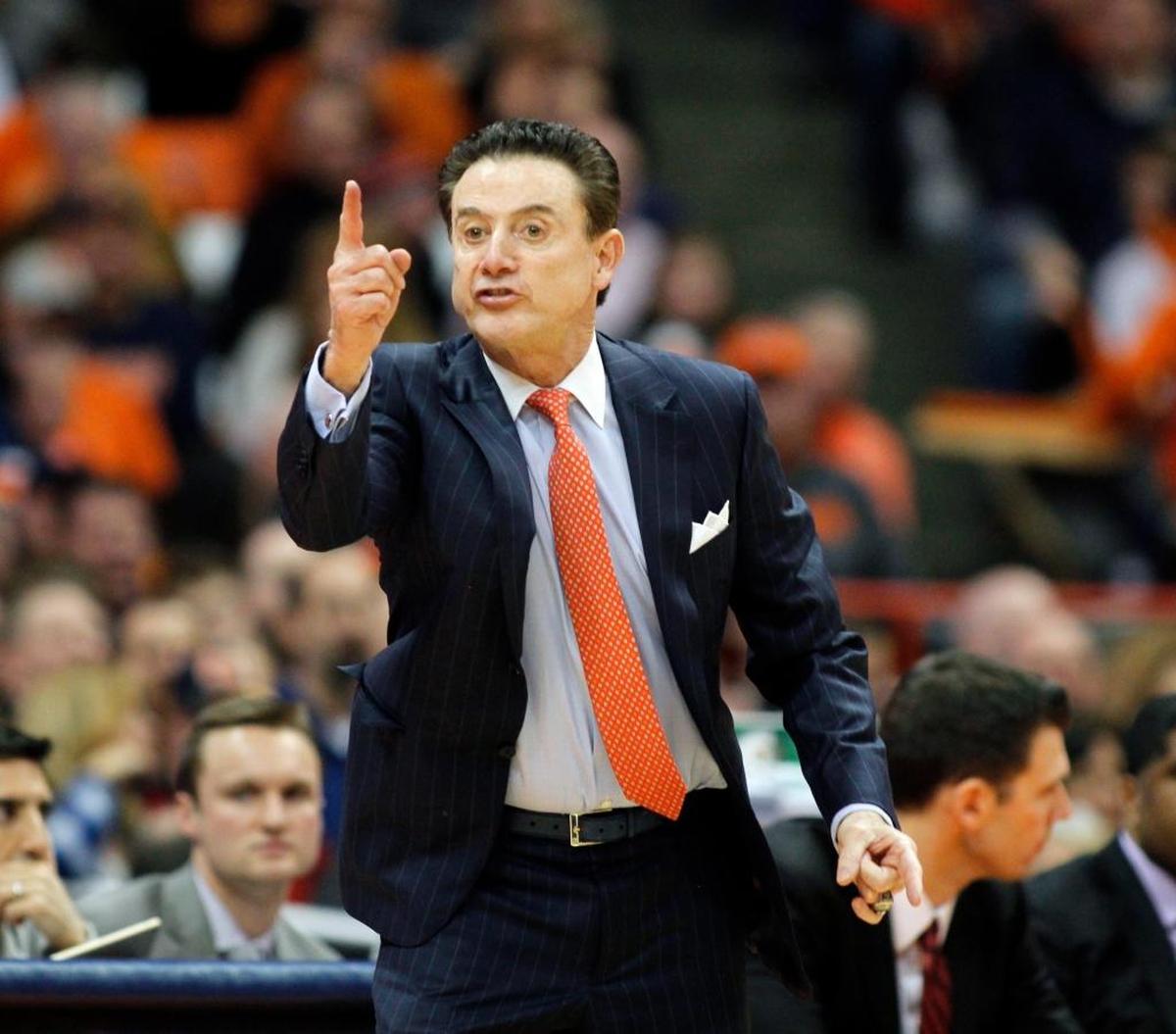Before he became Kentucky coach, John Calipari was 5-8 against teams coached by Rick Pitino, pictured. After becoming UK head man, Calipari went 8-2 against Pitino-coached teams.