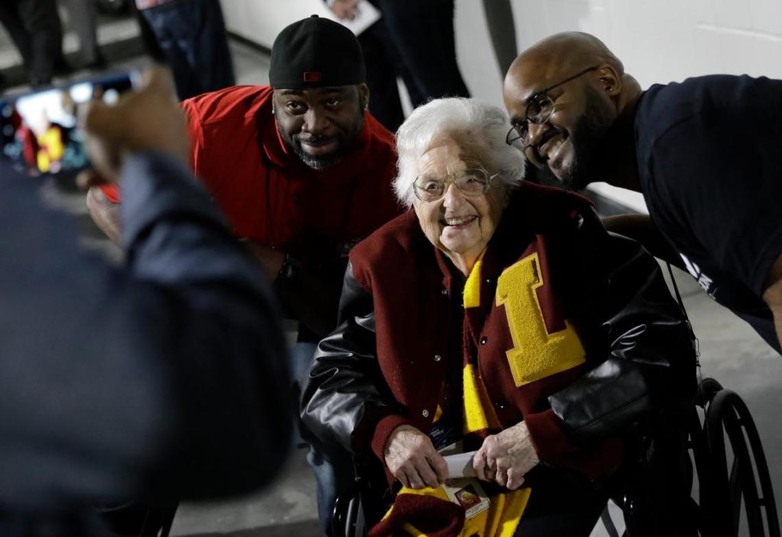 During Loyola’s Cinderella run to the men’s NCAA Tournament Final Four, Sister Jean Dolores Schmidt, 98, the team chaplain and good-luck charm, has become a national sensation.