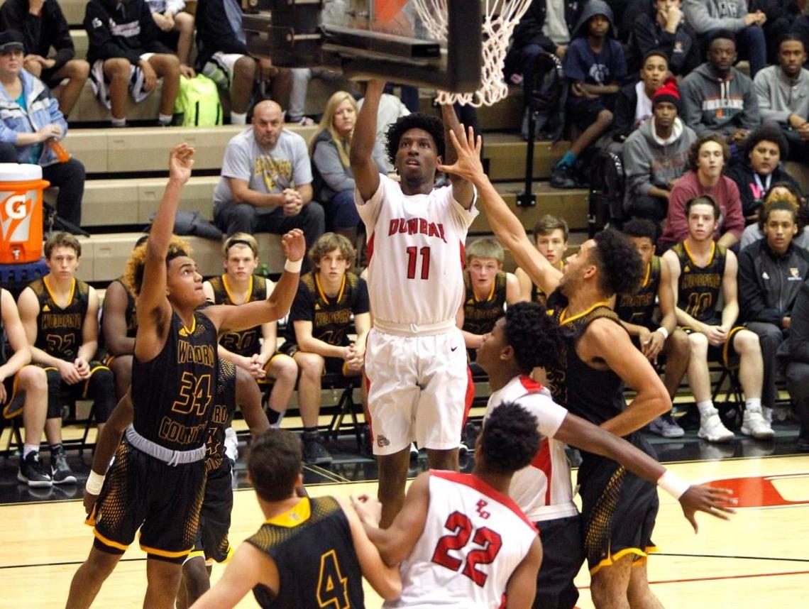 Paul Laurence Dunbar star Taveion Hollingsworth (11) is the first high school boys’ basketball player to finish in the top 10 of Kentucky Sports Figure of the Year voting since Madison Central’s Dominique Hawkins was fourth in 2013.