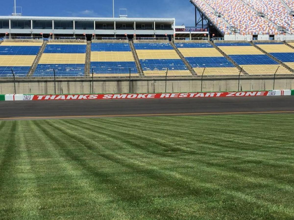 Kentucky Speedway said farewell to Tony Stewart last year by renaming the track restart zone with Stewart’s nickname, “Smoke.”