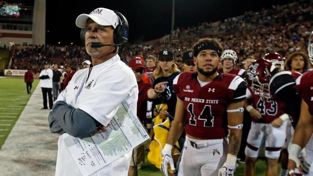 Former Kentucky quarterback Doug Martin has coached New Mexico State to its first bowl game in 57 years, snapping the nation’s longest bowl drought.