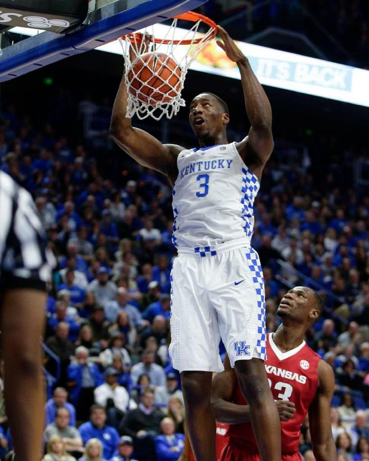Kentucky big man Bam Adebayo had a double-double (points-rebounds) in five of UK’s final 13 games of 2016-17.
