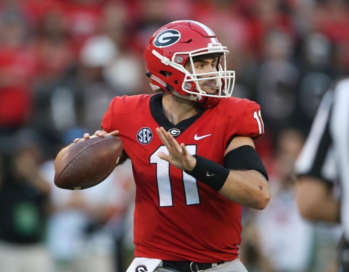 Georgia quarterback Jake Fromm, a true freshman, has led the Bulldogs to eight wins in nine games since assuming the starting QB job.