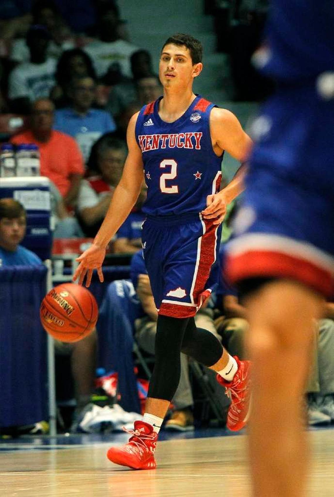 Jake Ohmer, the former Scott High School star headed for Western Kentucky University, had 30 points to lead the Kentucky Boys All-Stars past Indiana 111-110 in double overtime Sunday.