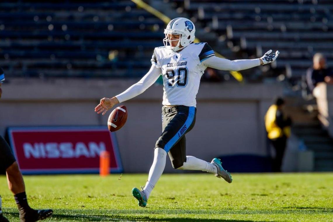 Matt Panton, a Melbourne, Australia native who is a graduate transfer from Columbia University, is battling with incumbent Kentucky punter Grant McKinniss for the UK punting job.