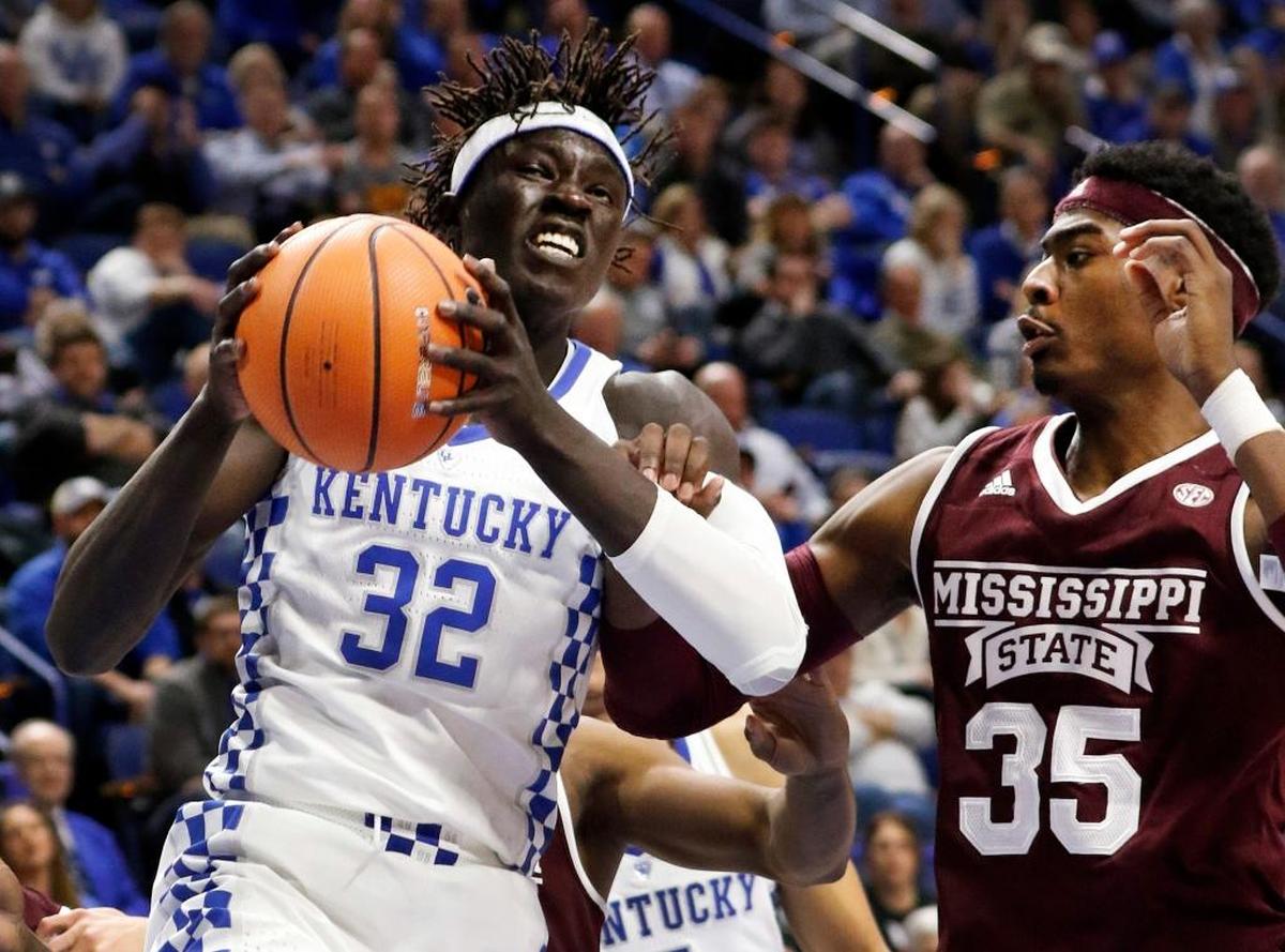 Kentucky sophomore forward Wenyen Gabriel has been a reliable source of energy off the UK bench this season. The 6-foot-9, 205-pound product of Manchester, N.H., is averaging 6.5 points and 5.9 rebounds in 22.9 minutes a game.