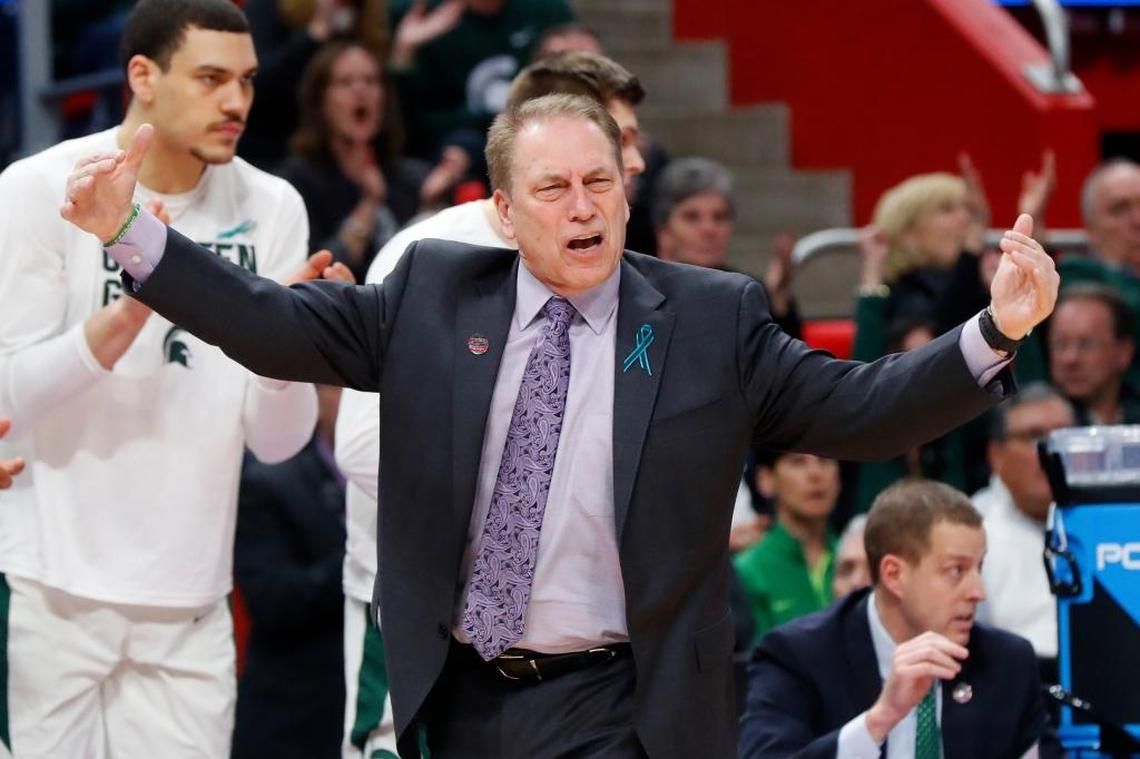 Michigan State Coach Tom Izzo won the 2000 NCAA championship and has led the Spartans to seven Final Fours. Izzo turned 63 on Jan. 30.