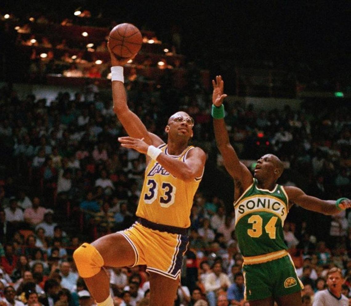 In an iconic NBA career, Kareem Abdul-Jabbar’s signature move was the “skyhook.” Abdul-Jabbar has said, as he was growing up, seeing former Kentucky star Cliff Hagan shooting hook shots in the NBA during his career with the St. Louis Hawks affirmed his belief in the shot.