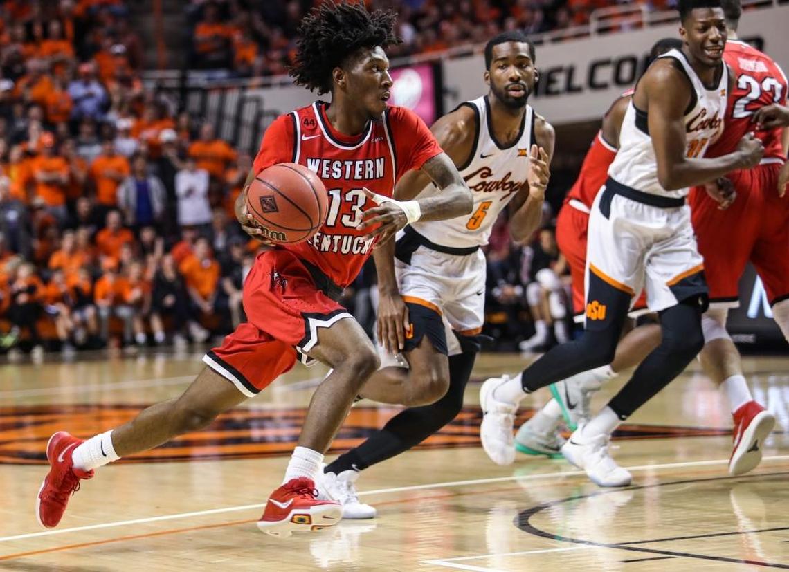 Western Kentucky guard Taveion Hollingsworth, the former Paul Laurence Dunbar star, had 30 points to lead the Hilltoppers to a 92-84 victory at Oklahoma State in the NIT quarterfinals last week.