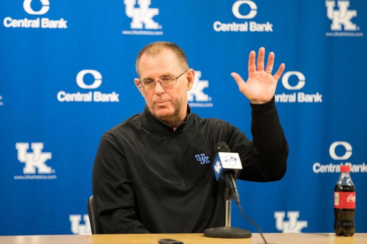 Kentucky assistant coach Dean Hood was head man at Eastern Kentucky from 2008 through 2015.