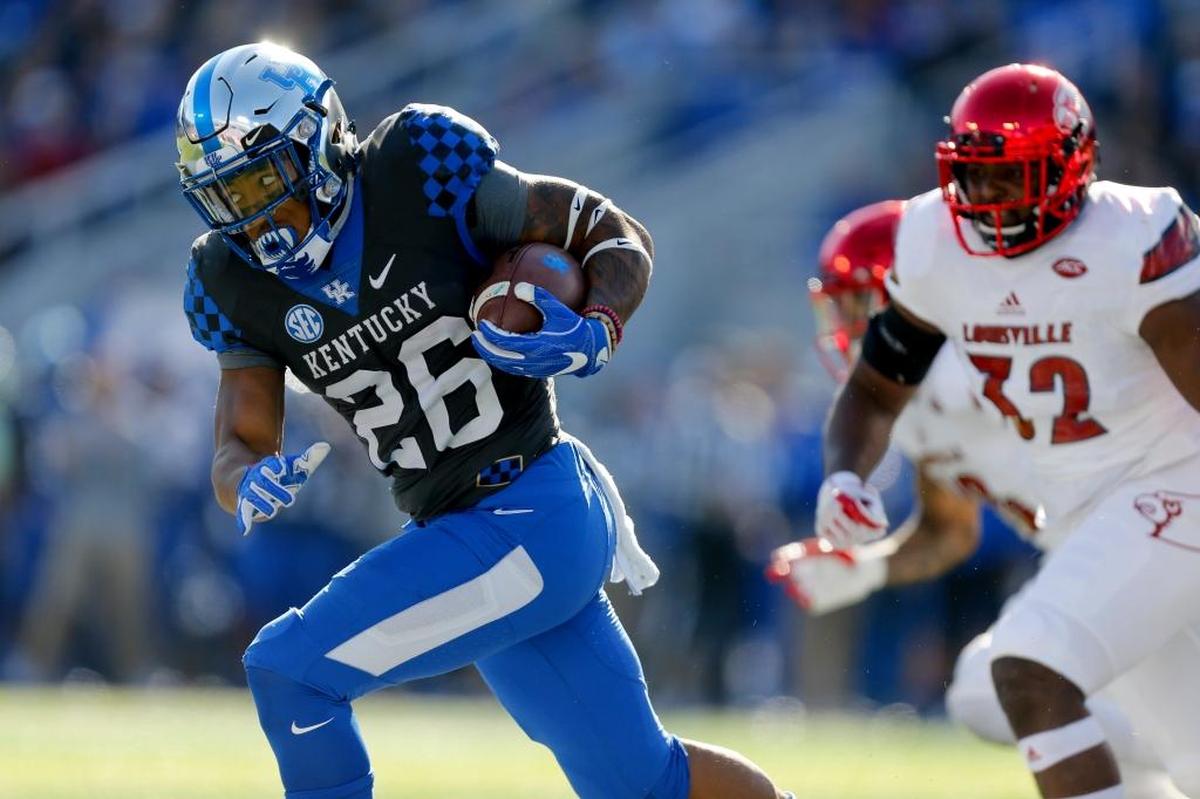 To pass Sonny Collins as Kentucky’s all-time leading career rusher in 2018, Benny Snell (26) must average 117.7 yards per game over 12 games or 108.7 yards per game if UK earns a 13th game with a postseason trip.