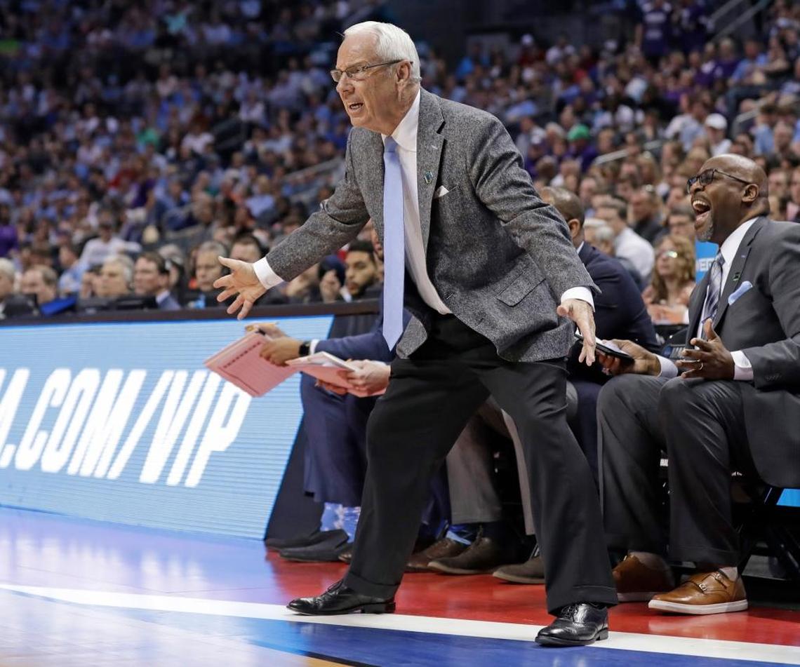 North Carolina Coach Roy Williams has led the Tar Heels to three NCAA titles since 2005. Williams will turn 68 on August 1.