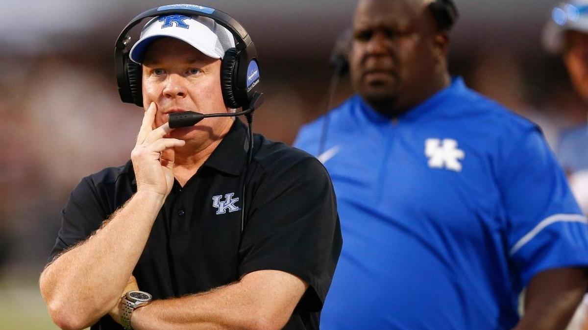 As Kentucky tries to bounce back from a dispiriting 45-7 loss to Mississippi State Saturday by earning a rare victory over Tennessee, UK Coach Mark Stoops says “adversity kind of reveals a man to himself.”