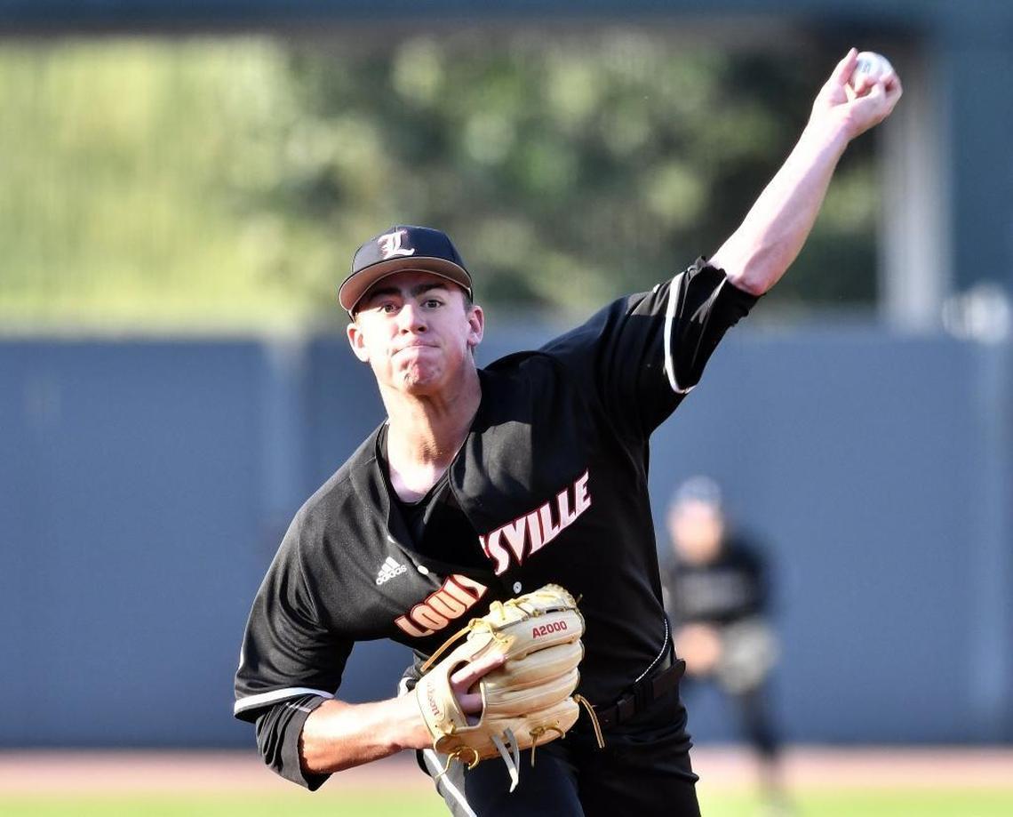 A two-way star as a pitcher and slugging first baseman, Louisville star Brendan McKay swept every major national Player of the Year award in 2017.