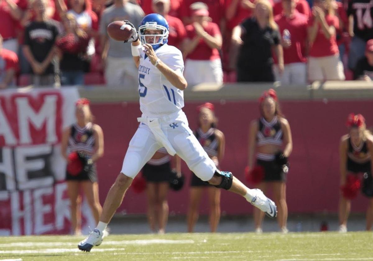 New UK football quality control coach Mike Hartline passed for 5,680 yards, 38 touchdowns and 25 interceptions while playing for the Wildcats from 2006 to 2010.