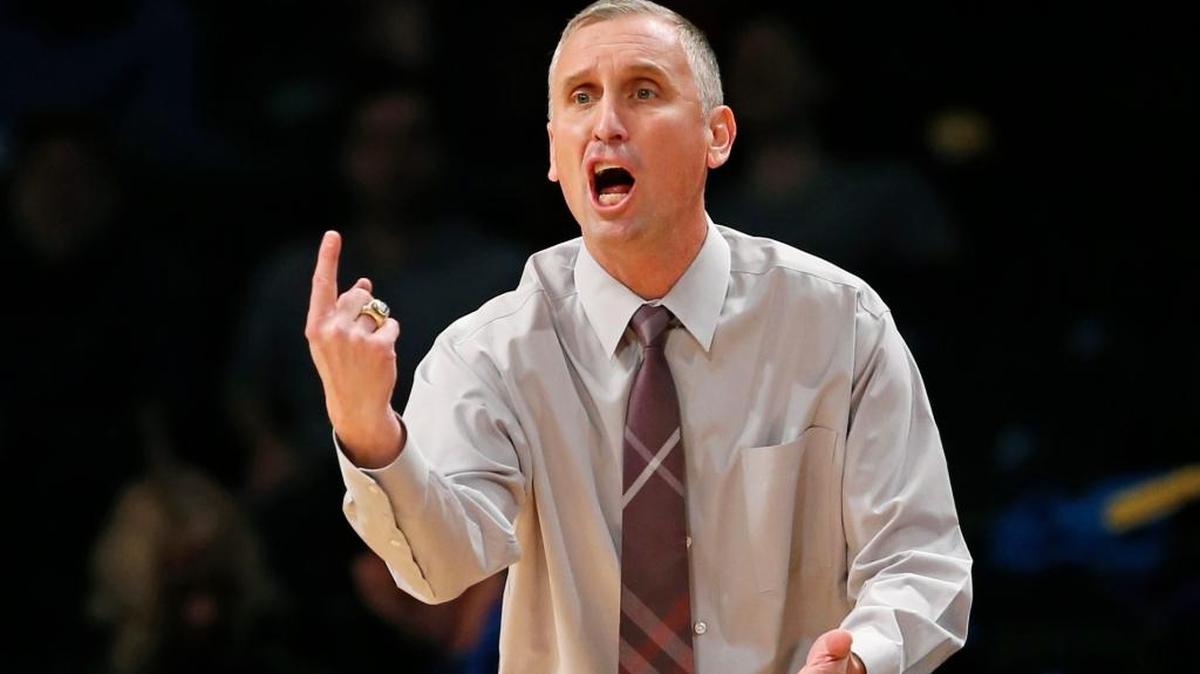 In this Nov. 23, 2015 file photo, Arizona State head coach Bobby Hurley gestures in the first half of a Legends Classic semifinal against North Carolina State in an NCAA college basketball game, in New York. Hurley took Buffalo to Kentucky for a character-building experience. He's hoping a return trip to Lexington will do the same for his new team, Arizona State.