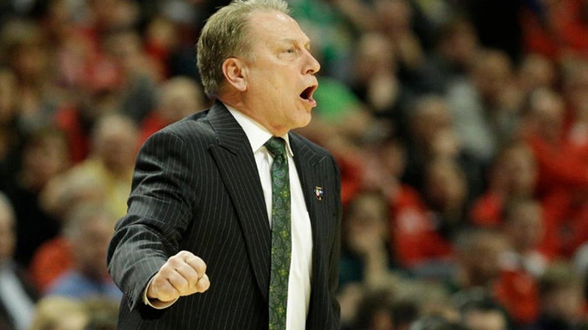 Michigan State coach Tom Izzo’s No. 1-ranked Spartans begin conference play Tuesday night at Iowa.