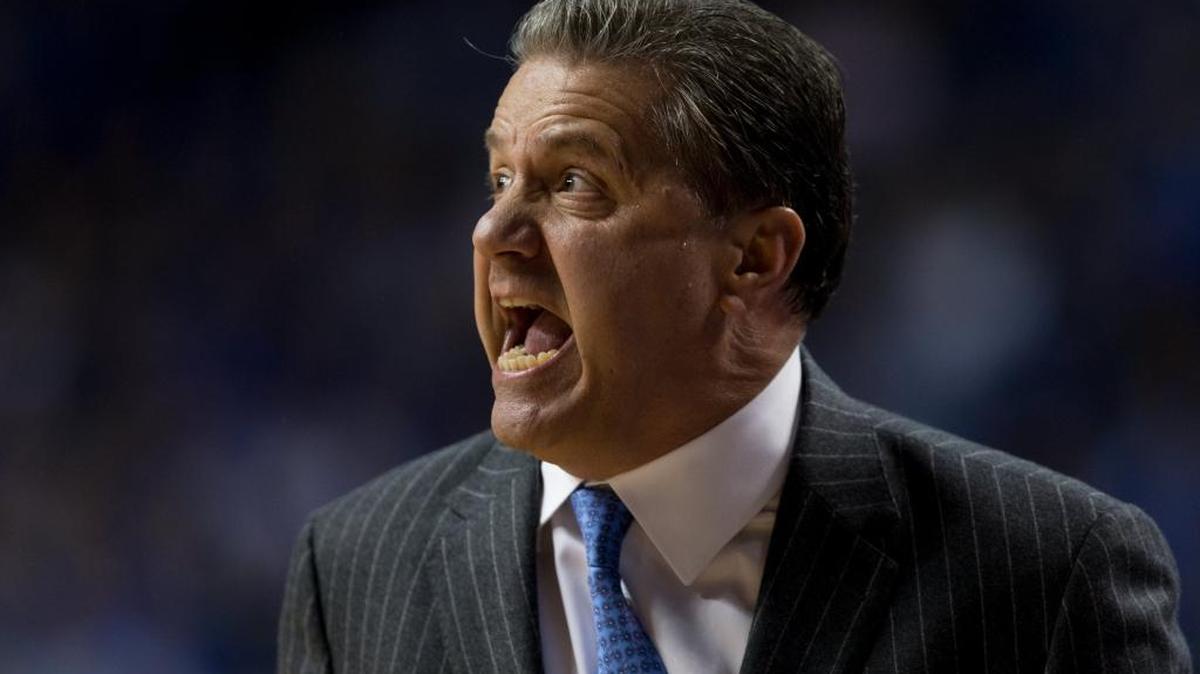 Kentucky head coach John Calipari. The University of Kentucky hosted Ole Miss, Saturday, Jan. 02, 2016 at Rupp Arena in Lexington.