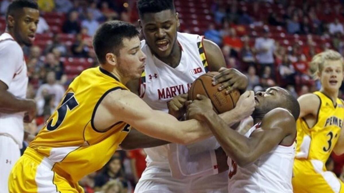 Maryland freshman center Diamond Stone and the Terps begin Big 10 play on Wednesday.