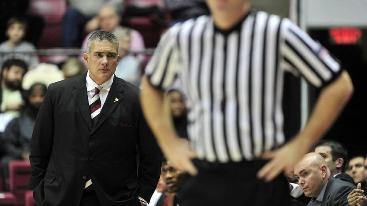 South Carolina coach Frank Martin leads his Gamecocks against LSU on Wednesday night in Columbia.