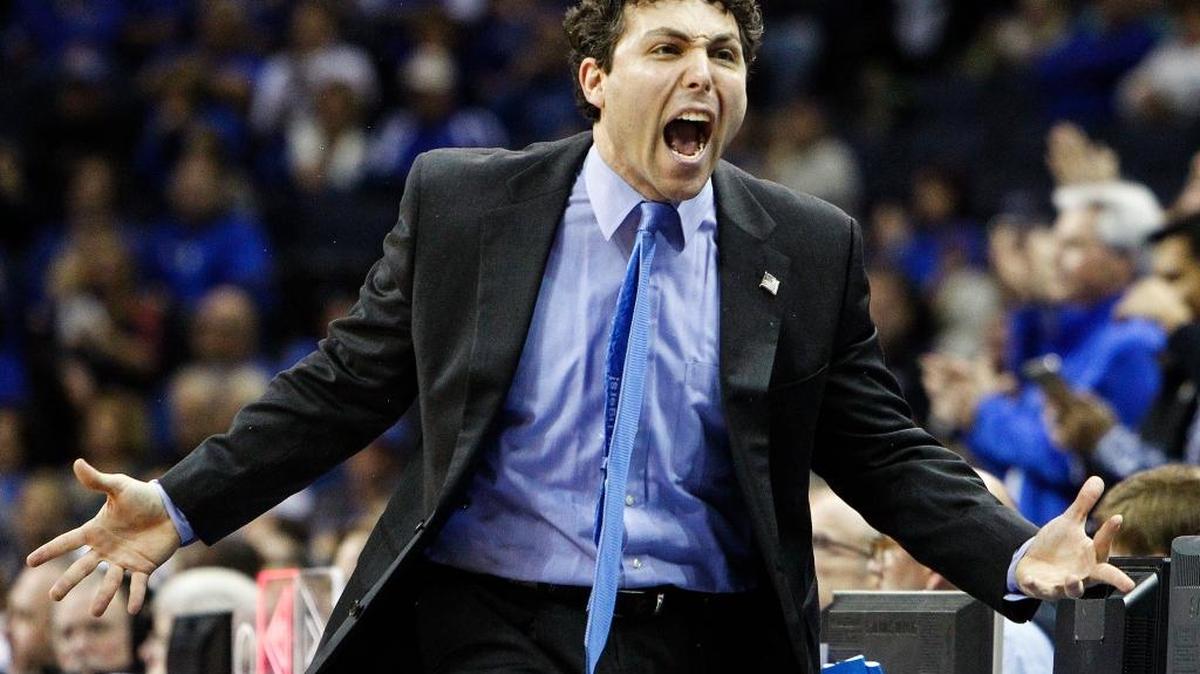 Josh Pastner, shown during a 2015 games against Central Florida, has left Memphis to be the new head basketball coach at Georgia Tech.